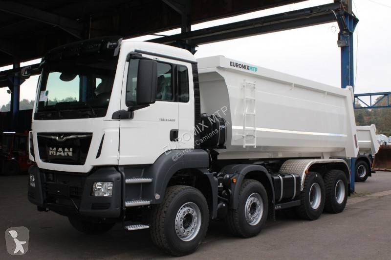 man tgs 8x8 dump truck