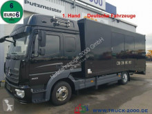 Mercedes tow truck 923 Mersch Geschlossener Autotransporter Euro 6