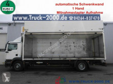 Kamión MAN TGM 18.330 elek. Schwenkwand Stapleraufnahme AHK valník dodávka pivovaru ojazdený