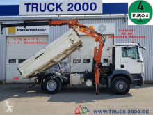 Camião MAN TGM 18.330 Meiller Atlas 105.2 5.+ 6.Steuerkreis estrado / caixa aberta usado