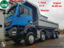 Camión MAN TGS 41.480 8x6 Schalter Blatt 1Hd original 57TKM volquete usado