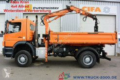 Mercedes Axor 1829 4x4 Atlas Kran + Winterdienst 1.Hand LKW gebrauchter Kipper/Mulde
