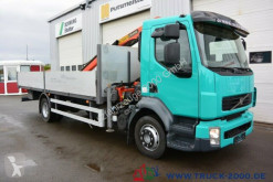 Teherautó Volvo FL7 240 Kran Palfinger PK8500A Original 92364 km használt platóoldalak plató