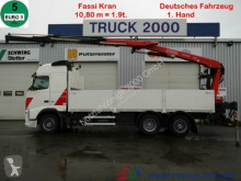Camion plateau Volvo FH13-420 Fassi 22T/M 11m=2t.1.Hand Deutscher LKW