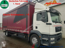 Camion MAN TGM 18.250 Schiebeplane Mitnahmestapler Aufnahme savoyarde occasion