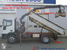 Camion Iveco 120E18 3S. Meiller Kran 4m=1.8t 5.+6.Steuerkreis tri-benne occasion