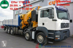 Camion plateau ridelles occasion MAN TGA 41.480 Effer 1750 6S 175T/M Winde 8T 60mSeil