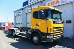 Camion multibenne Scania 124G470 6x4 Multilift Knick- Schub Haken 25 to.