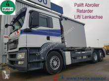 MAN TGA 26.480 Palift 15t. NL Retarder Deutscher LKW portacontenedor de cadenas usado