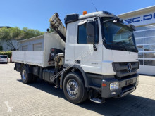 Camion Mercedes Actros 1844 4x2 EURO5 Pritsche Kran HIAB 6,3 Ton plateau ridelles occasion
