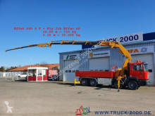 MAN 32.414 8x4 Effer 600 4S + JIB 60T/M bis 30m Höhe truck used flatbed