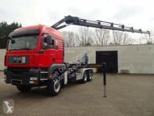 Camion dublu second-hand MAN 28.480 Abrollkipp. HIAB 288 6xhydr. 4Punkt 6x4-4