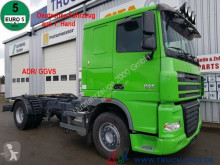 DAF chassis truck XF105.460 Deutscher LKW 1. Hand ADR/ GGVS AHK50t