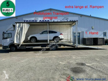 Camion Mercedes 822 Atego Geschlossener Transport + el. Rampen porte voitures occasion