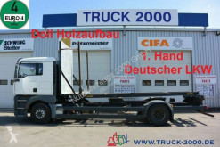 Camión MAN TGA 18.350 LL Kurzholz Holz Aufbau 1.Hand Klima maderero usado