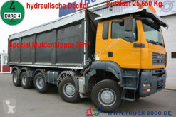 Portacontenedor de cadenas MAN TGA 41.440 10x8 35m³ hydr. Muldendeckel NL 26t.