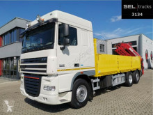 Kamión DAF XF 105.410 /MKG Kran 4,84to./ Lenkachse /Intard. valník ojazdený