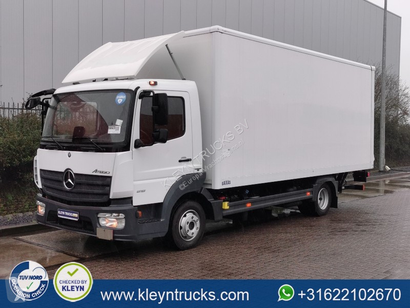 Box Truck Used Mercedes Atego 818 Diesel Rear Hatch Ad N 4953513