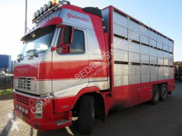 Camión Volvo FH12 6X2R FAL8.0 RADT-A8 HIGH remolque ganadero para ganado bovino usado