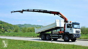 Camion MAN 33.414 Kipper 5,80 m+KRAN+JIB/FUNK *6x6!!! plateau occasion