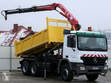 Camion Mercedes Actros 3332 Kipper 5,20m Bordmatic+KRAN! benă second-hand