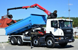 Scania P 400 кузов с двухсторонней разгрузкой б/у