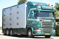 Camion bétaillère bovins occasion Scania R 450