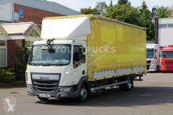 DAF ponyvával felszerelt plató teherautó LF 180 EURO6/Pritsche-Plane/Nutzlast 5840kg/Navi