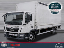MAN tarp truck TGL 12.250 4X2 BL Schiebeplane EDSCHA
