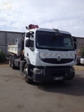 Renault two-way side tipper truck Premium Lander