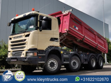 Camión Scania G 490 volquete volquete trilateral usado