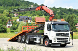 Camion Volvo FM 380 Abschleppwagen 7,20m + Kran/FUNK *6x2* soccorso stradale usato