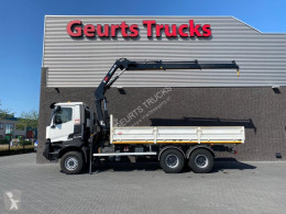 Camion używana Renault K 460 OPEN BOX + HIAB 188 EP-2 HIDUO KRAAN/KRAN/CRANE/GRUA