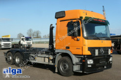 Mercedes 2541 6x2 Actros, Euro 3, Palfinger T20, AHK, TOP portacontenedor de cadenas usado