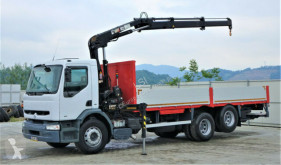 Camion platformă Renault Premium 300 Pritsche 7,20m+Kran/FUNK
