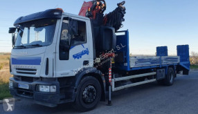 Camión Iveco 280 4x2 PLATAFORMA RAMPA HIDRÁULICA, FASSI 260 AÑO 2007 portacoches usado