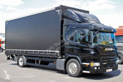 Ciężarówka Plandeka Scania P 360 Schiebelane Edscha LBW Liege Alcoa