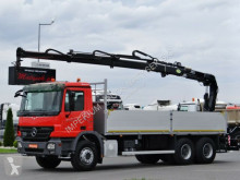 Camión Mercedes ACTROS 2632 / 6X4 / CRANE HIAB 144 / RADIO / caja abierta usado