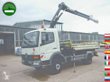 Camión Mercedes Atego 918 Kipper Meiller HIAB Kran 060-2 AHK DPF volquete usado