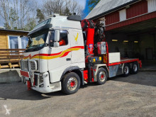 Camion Volvo FH16 700 with crane HMF 8520 plateau ridelles occasion