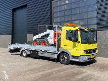 Camion transport utilaje second-hand nc Mercedes-Benz Atego 816 | Machine / Car transport