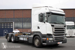 Ciężarówka Hakowiec używana Scania R 410 6X2*4 etade Lenkachse HIAB Multilift