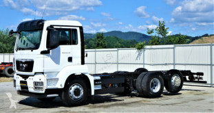 Ciężarówka podwozie używana MAN TGS 26.440 Fahrgestell 6,70 m*6x4 HYDRODRIVE!