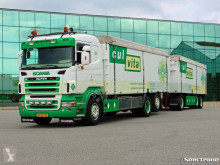 Camion cu remorca benă Scania R 420 6X2 LOW ROOF WALKING FLOOR RETARDER