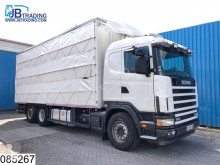 Camion bétaillère bovins occasion Scania 124 420 Animal transport, 3 layers, Manual, Retarder, Airco, Standairco