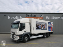 Camión caja abierta transporte de bebidas Iveco AT 260 S 42 Orten Getränkekoffer, LBW, Klima