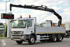 Ciężarówka Mercedes ACTROS 2636 / 6X4 / CRANE HIAB 144 / RADIO / platforma używana
