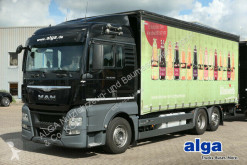 MAN 26.480 TGX LL 6x2, Pritsche-Plane,LBW/Klima/AHK truck used beverage delivery flatbed