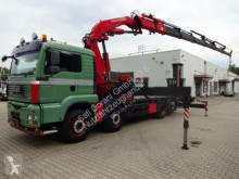 Camion MAN 35.480 Pritsche Cont.Ver.+FASSI 600 6xhydr. Funk usato