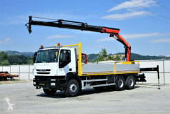 Camion Iveco TRAKKER 360 Pritsche 6,80m+ Kran/FUNKTopzustand! plateau occasion
